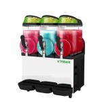 CE Frozen Granita Drink Snow Melting Triple Ice Slush Machine for sale