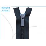 Metal Plated Cover Decorative Purse Zippers Shine Gunmetal Teeth Black Tape for sale