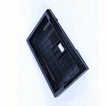 Gloss Surface Black ABS Injection Molding Components For Computer Back Shell