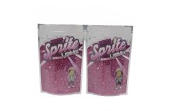 China 110 Microns Flat Bottom Pouch PE Embossing Resealable Zipper Bags supplier