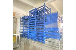 China Heavy Duty Foldable Steel Stack Racks For Warehouse supplier