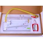 KMC-DP-200 Red Oil Micro Pressure Gauge for Civil Air Defense & Fire Protection for sale