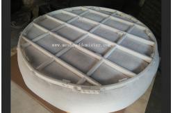 China Pp Donut Shape Demister Pad Diameter 3000mm 1000mm supplier
