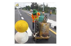 China Traffic Powder Coated Reflective Thermoplastic Road Marking Paint supplier