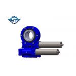 Enclosed Dual Axis Slewing Gear Drive With Motor To Track Sun Vertically And Horizontally for sale
