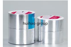 China Self Adhesive Aluminum Foil Tape , Aluminum Foil Duct Tape For Insulation Material supplier