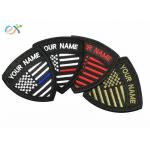 Small US Embroidered Military Patches , Embroidery Name Patch For Military Uniform for sale