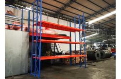 China Three - Upright Frame Steel Plate Light Duty Rack For Warehouse Storage supplier