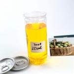 250ml Juice Bottle Easy Open Can With Aluminum SOT Lid