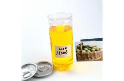 China 250ml Juice Bottle Easy Open Can With Aluminum SOT Lid supplier