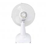 12 Inch Solar Charging Table Electric Fan With Power Bank Function Portable Rechargeable for sale