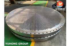 China Stainless Steel ASTM A182 F304L/F316L Tubesheet Baffles For Heat Exchanger supplier