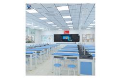 China Fireproof Physics Lab Table Chemical Resistant Square Bench Furniture supplier