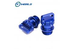 China OEM Surface Treatment Aluminum Anodizing And Sandblasting Parts supplier