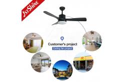 China Adjustable Speed Remote Control Ceiling Fan , Quiet Energy Saving LED Ceiling Fan supplier