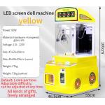 Yellow Customized Mini Claws Commercial Coin-operated Plush Toy Arcade Game for sale