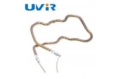 China Customized Special Shaped Infrared Heating Lamp Tube Quartz Halogen Lamps supplier