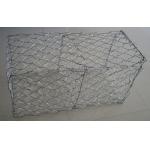 Anti Corrosion Pvc Coated Gabion Box , Galvanized Gabion Baskets River Protection for sale