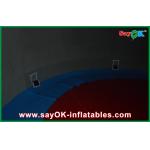 15m  Hangout Oxford Cloth Inflatable Dome Structures Digital Projection Show Use