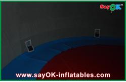 China 15m  Hangout Oxford Cloth Inflatable Dome Structures Digital Projection Show Use supplier