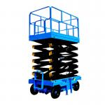 4 -10m 500kg Mobile Scissor Lift Platform Electric Scissor Type Lift Tables for sale