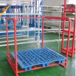 Customized Car Accessories Tire Metal Shelf Metal Foldable Stacking Rack Warehouse for sale