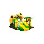 Double Stitching Inflatable Combos Bounce House Obstacle Course Lovely Bee Honey Jar With Snail for sale
