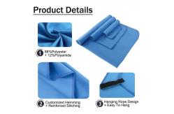 China Lint Free And Quick Drying Custom Gym Towel For Active Individuals supplier