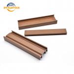 ODM Sliding Window Aluminium Profile Wood Color Aluminium Window Frame Profiles for sale