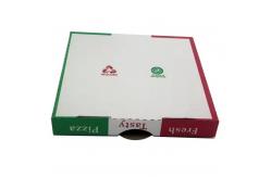 China Customized Pizza Box Biodegradable Fast Food Packaging Corrugated Paper Box supplier