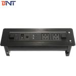 double usb charger motorized flip up rotating socket  used in conference system EK6304 for sale