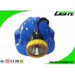 50000lux Brightness LED Coal Mining Cap Lamp IP68 Waterproof 11.2Ah For Hunting for sale