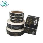 3 X 7.5cm Adhesive Vinyl Stickers On Natural Cosmetic Bottle for sale