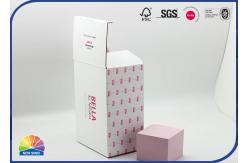 China Cosmetics Matt Lamination Corrugated Packaging Box Customized Logo Print supplier