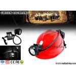 208 Lum LED Semi Corded Cap Lights With Rear Warning Light ABS Material for sale