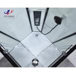 Innovative Design Shower Room With 4/5mm Tempered Glass And Matt Black Frame