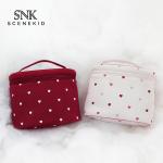 Oem ODM Satin Traveling Toiletry Organiser Pouch Bag With Logo for sale
