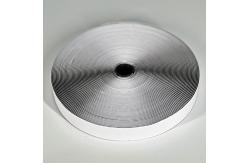 China 25mm Self Adhesive Hook And Loop Tape Black White Stick On Velcro Strips supplier