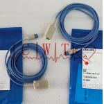 Blue Spo2 Adapter Cable , M1943AL 3m Spo2 Extension Cable for sale