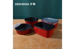 China Custom Printed Disposable New Paper Bowls With Lids Perfect For Catering supplier