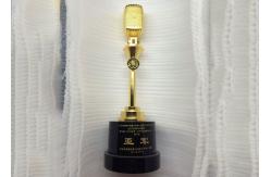 China Microphone Design Music Award Trophy For Musical Competition Custom Service Available supplier