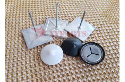 China M3 Softly Aluminum Pin 2-1/2 Fixfast Self Stick Insulation Hangers supplier