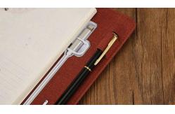 China Leather A5 Wireless Charging Notebook With Built In Power Bank Recyclable supplier