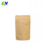 In Stock Biodegradable Bag compostbale Stand Up No Printing Stock Pouch For Food Packaging for sale