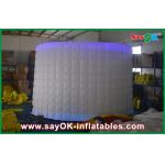 Inflatable Led Photo Booth Exhibition Instant Photo Booth With Internal Fan Partition Use