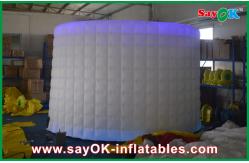 China Inflatable Led Photo Booth Exhibition Instant Photo Booth With Internal Fan Partition Use supplier