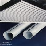 Dia 70mm Aluminum Metal Ceiling O-Shaped Rolled Baffle Ceiling System for sale