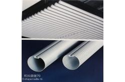 China Dia 70mm Aluminum Metal Ceiling O-Shaped Rolled Baffle Ceiling System supplier