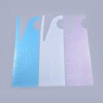 White Biodegradable Aprons Good Insulating Property 65 X 100 Cm 12 Mic for sale