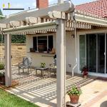 Heavy Duty Aluminum Window Awning Alu Bracket Outdoor Retractable Window Shade